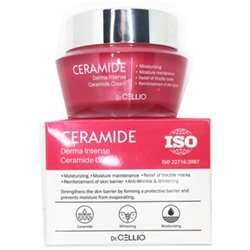 Крем для лица укрепляющий с керамидами DERMA INTENSE CERAMIDE CREAM, Dr. CELLIO, 50 мл