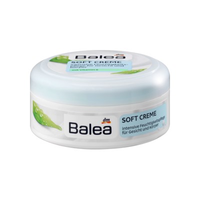 Balea (Балеа) Soft Creme Нежный Крем для лица и тела с витамином Е, 250 мл