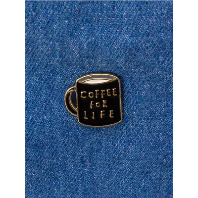 Значок "Coffee for life"