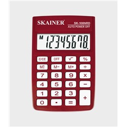 Калькулятор Skainer Electronic SK-108NRD 8 разр/Китай
