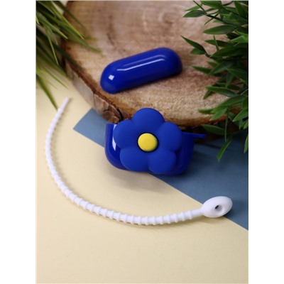 Чехол для AirPods Pro "Flower", blue