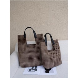Женская сумка, нейлон, кожа, MIRONPAN  85511 Бронзовый