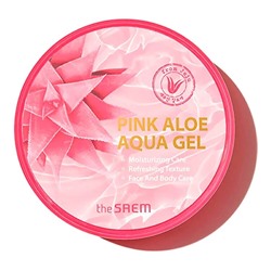 Гель для лица и тела универсальный Pink Aloe Aqua Gel_CN23, THE SAEM, 300 мл