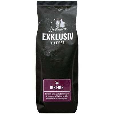 Кофе EXKLUSIV Kaffee Der EDLE Зерно 250 гр., 100% Арабика