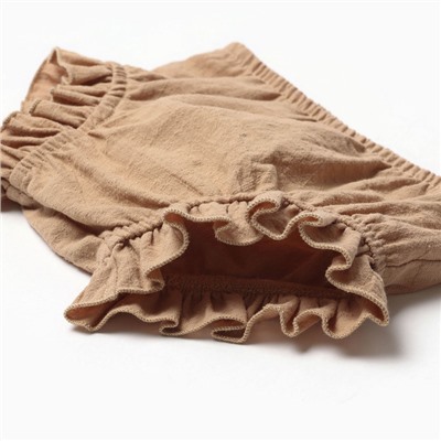 Комплект для девочки (туника,шорты) MINAKU, цвет бежевый, размер 68-74
