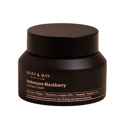 Mary&May Idebenone+Blackberry complex intensive total care cream 70g