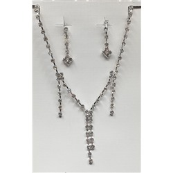 Комплект украшений Jewelry 024, серебро