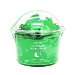 Крем для лица ENJOY MINI NIGHT CREAM, AYOUME, (set 200 шт.*3 г)