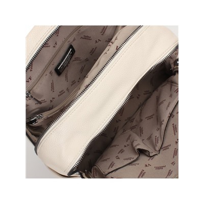 Сумка женская искусственная кожа VF-591770  (рюкзак),  2отд,  4внут+3внеш/карм,  бежевый SALE 235712