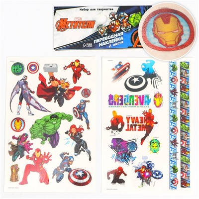Набор детских татуировок «Avengers» Мстители