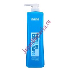 Шампунь для волос охлаждающий Mugens Power Ice Cool Shampoo, WELCOS   1000 г