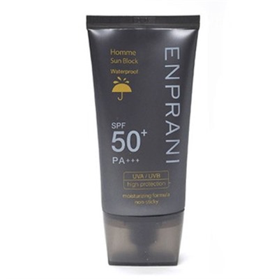 ENPRANI Homme Солнцезащитный крем для мужской кожи SPF50+ PA+++