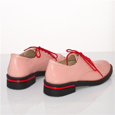 Женские кожаные туфли V.Arimany V1288 Розовый: Под заказ