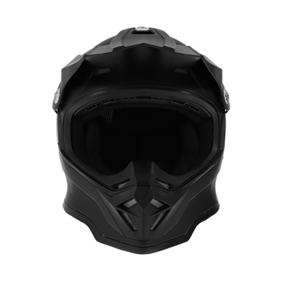 Шлем кроссовый, размер M (57-58), модель - BLD-819-7, черный матовый