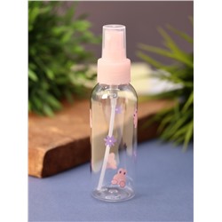 Дорожная бутылочка "Drawings", pink (100 ml)