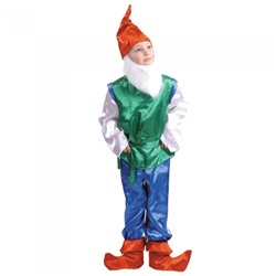 Детский карнавальный костюм Гном (текстиль) 7020