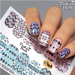 Fashion Nails, Слайдер-дизайн M169