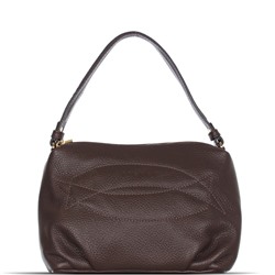 Женская кожаная сумка Richet 2689Н1Z Dalia коричневый
