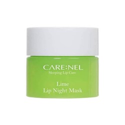 Ночная маска для губ с экстрактом лайма, Lime Lip Night Mask, CARE:NEL, 5 г