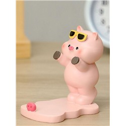 Подставка под телефон/планшет «Pig sunglasses», pink