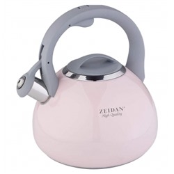 Чайник Zeidan Z-4250-03 Розовый обьем 3,0л нерж со свистком (6) оптом