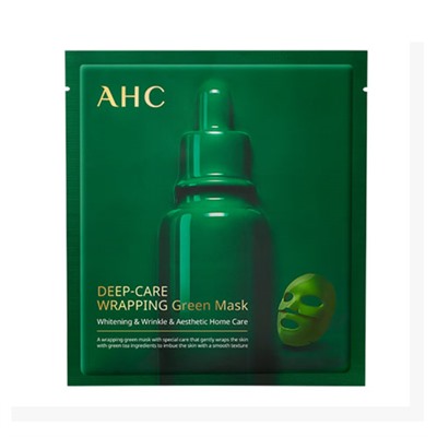 AHC Deep Care Wrapping Green Mask