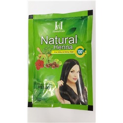 HennaWala Natural Henna for Silky & Shiny Hair 120g / Хна Натуральная в Порошкe для Шелковистости и Сияния Волос 120г
