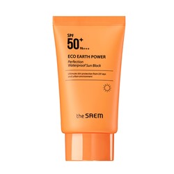 The Saem Eco Earth Power Совершенный водостойкий солнцезащитный крем SPF50+ PA+++