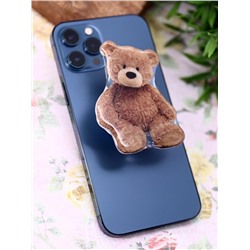 Попсокет "Cute bear", brown