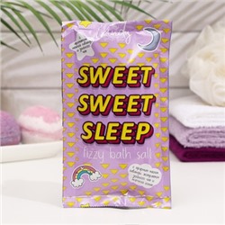 Шипучая соль для ванн Candy bath bar Sweet Sweet Sleep 100г