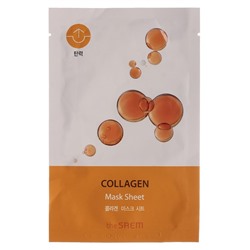 Маска для лица на тканевой основе с коллагеном BIO SOLUTION Firming Collagen Mask Sheet_N, THE SAEM, 20 г