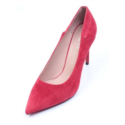 D9905-4 RED Туфли женские (натуральная замша) размер 35