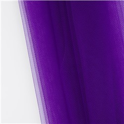 Фатин, 160 см, 11 ± 1 г/кв.м, 1 ± 0,2 м, цвет фиолетовый №12