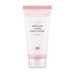 Wellage Pink Cara Marvelous Успокаивающая пенка для умывания