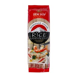 Нарушена упаковка!   Лапша SEN SOY рисовая "Rice vermicelli" 300г х 24 Китай 4607041132736