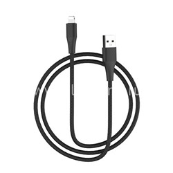 USB кабель для iPhone 5/6/6Plus/7/7Plus 8 pin 1.0м HOCO X32 (черный)
