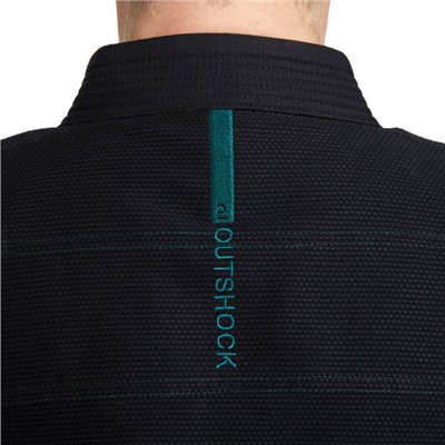 Куртка (ги) для бразильского джиу-джитсу чёрная 900 OUTSHOCK