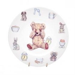 Тарелка 20см Тедди Тайм - детская посуда эргономичной формы от Roy Kirkham в Москве
