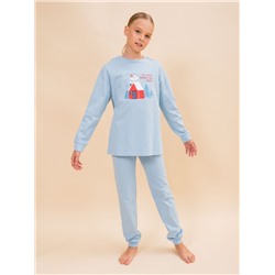 Пижама для девочек Голубой(9)