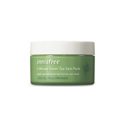 Innisfree 3-Minute Green tea 3-х минутная маска с экстрактом зеленого чая