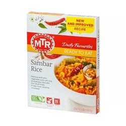 Готовое блюдо (Рис с овощами) (300 г), Sambar Rice, произв. MTR