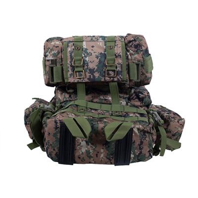 Многодневный армейский рюкзак (45 литров, MarPat Digital Woodland) (CH-016) №106 - Благодаря активной системе подвеса, рюкзак можно быстро адаптировать под фигуру носителя: регулируются лямки, стяжки на лямках, поясной ремень и грудная перемычка