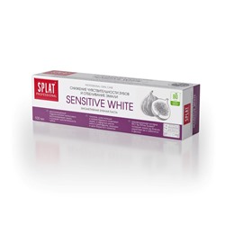 Зубная паста SPLAT Sensitive White, 100 мл.