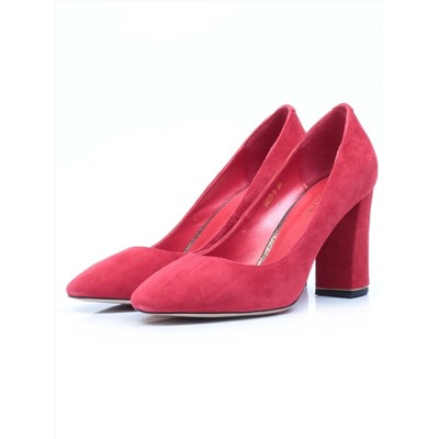 DH23-3 RED Туфли женские (натуральная замша) размер 36