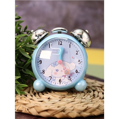 Часы-будильник «Chiming silver», blue