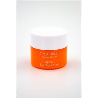 Маска для губ ночная с экстрактом абрикоса, Apricot lip night mask, CARENEL, 5 г