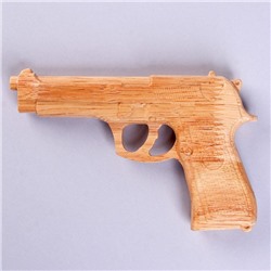 Детское деревянное оружие «Пистолет» 16,5 × 11 × 2 см