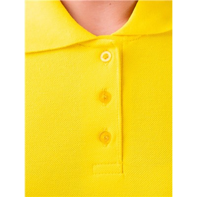 Рубашка поло женская Мос Ян Текс цвет "Лимон"