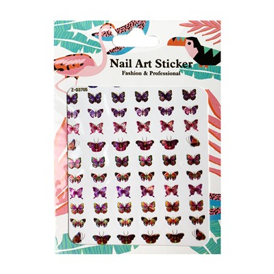 Nail Art Sticker, 2D стикер Z-D3705