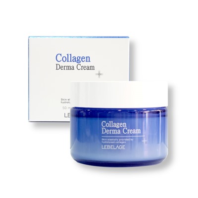 Крем для лица с коллагеном, COLLAGEN DERMA CREAM, LEBELAGE, 50 мл